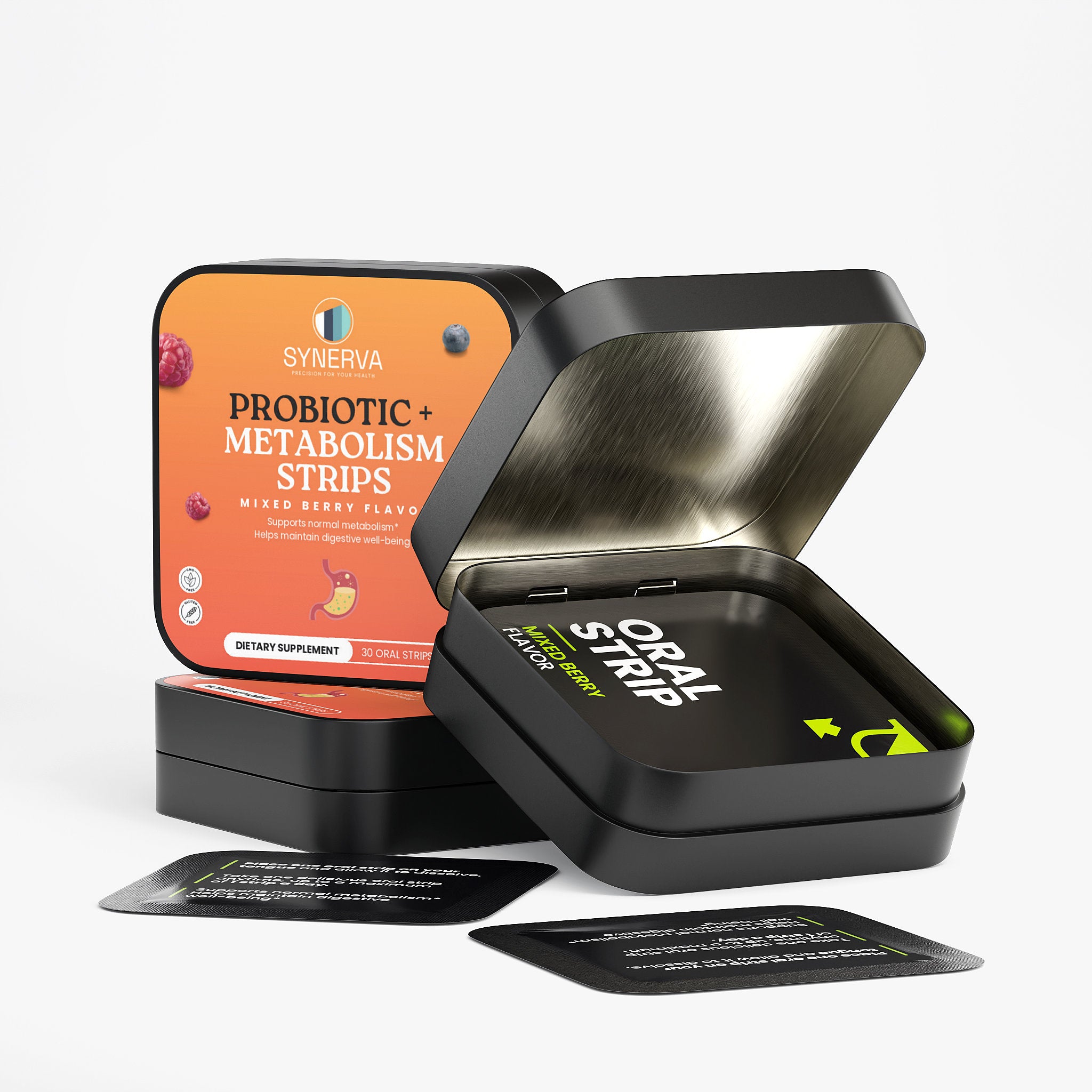 Probiotic + Metabolism Strips - Synerva