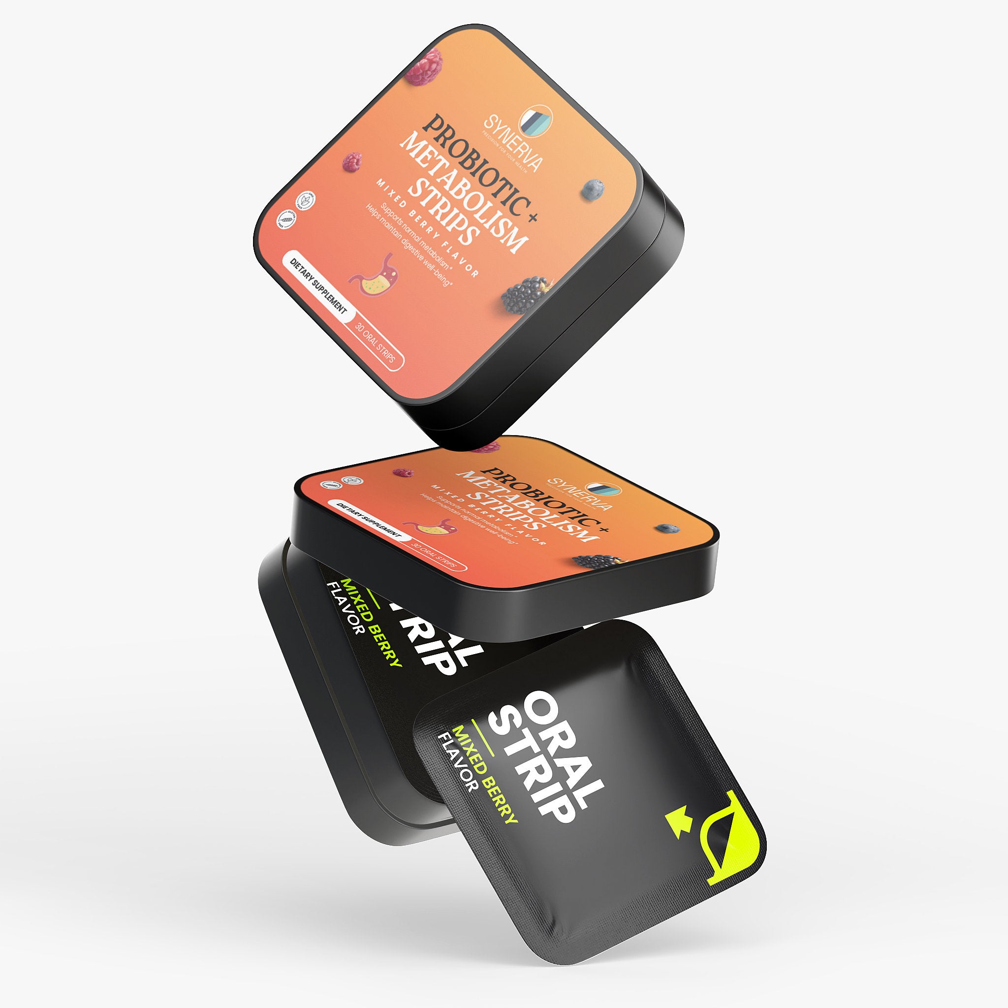 Probiotic + Metabolism Strips - Synerva