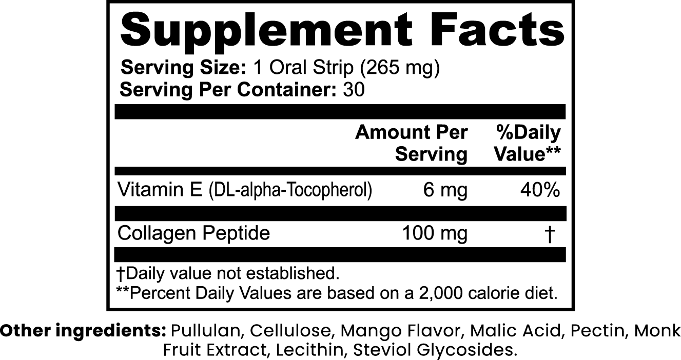 Beauty + Collagen Strips - Synerva